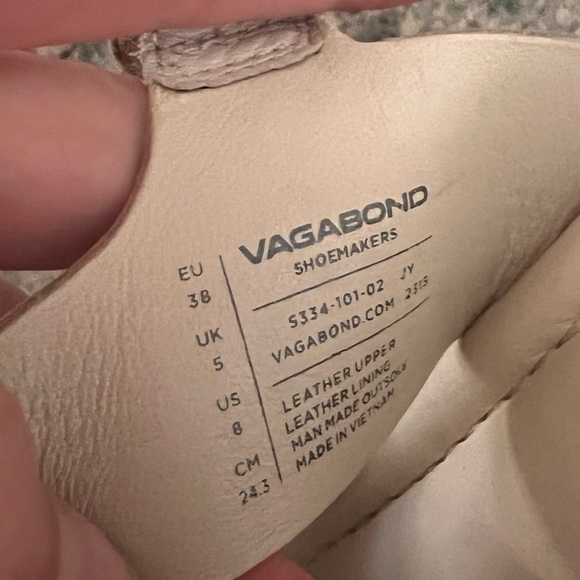 Vagabond Shoemakers Courtney Platform Fisherman Sandal in Ivory - Picture 6 of 6